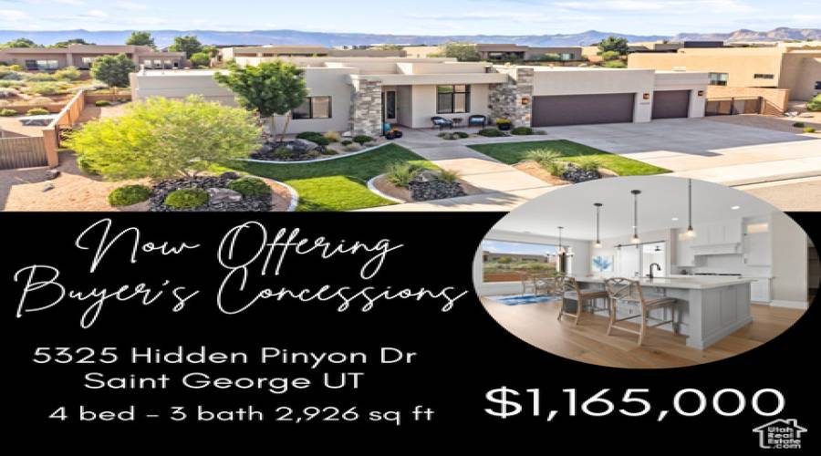 5325 HIDDEN PINYON DR, St. George, Utah 84770, 4 Bedrooms Bedrooms, 13 Rooms Rooms,3 BathroomsBathrooms,Residential,For Sale,HIDDEN PINYON,2023636